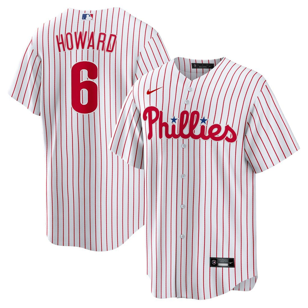 Ryan Howard Philadelphia Phillies Replica Player Jersey - White
