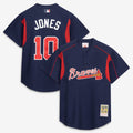 Chipper Jones Atlanta Braves Authentic Batting Practice Jersey - Navy