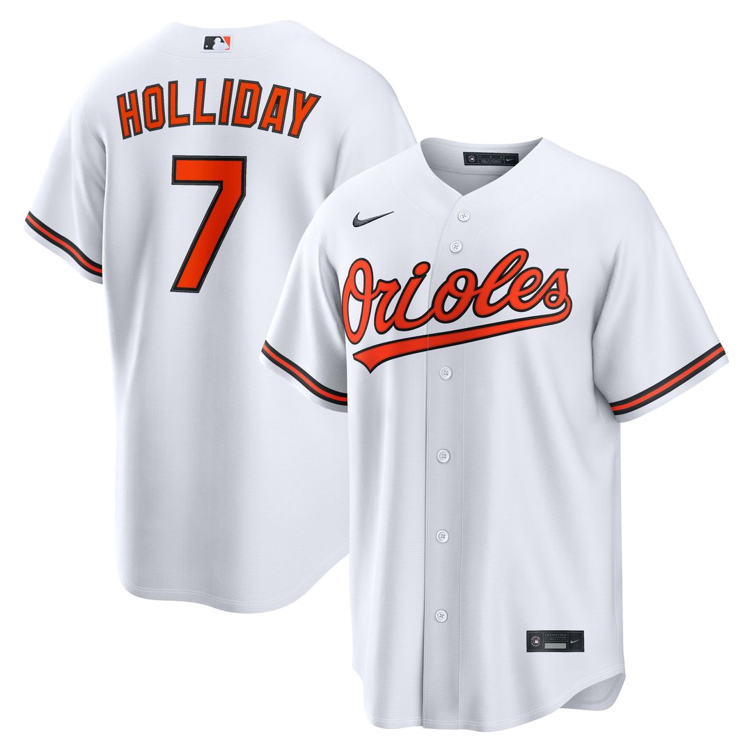 Jackson Holliday Baltimore Orioles Home Replica Jersey - White