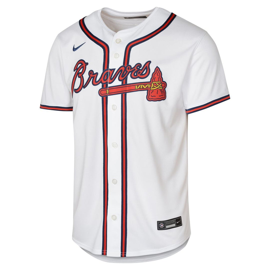 Ronald Acuña Jr. Atlanta Braves Youth Home Limited Player Jersey - White