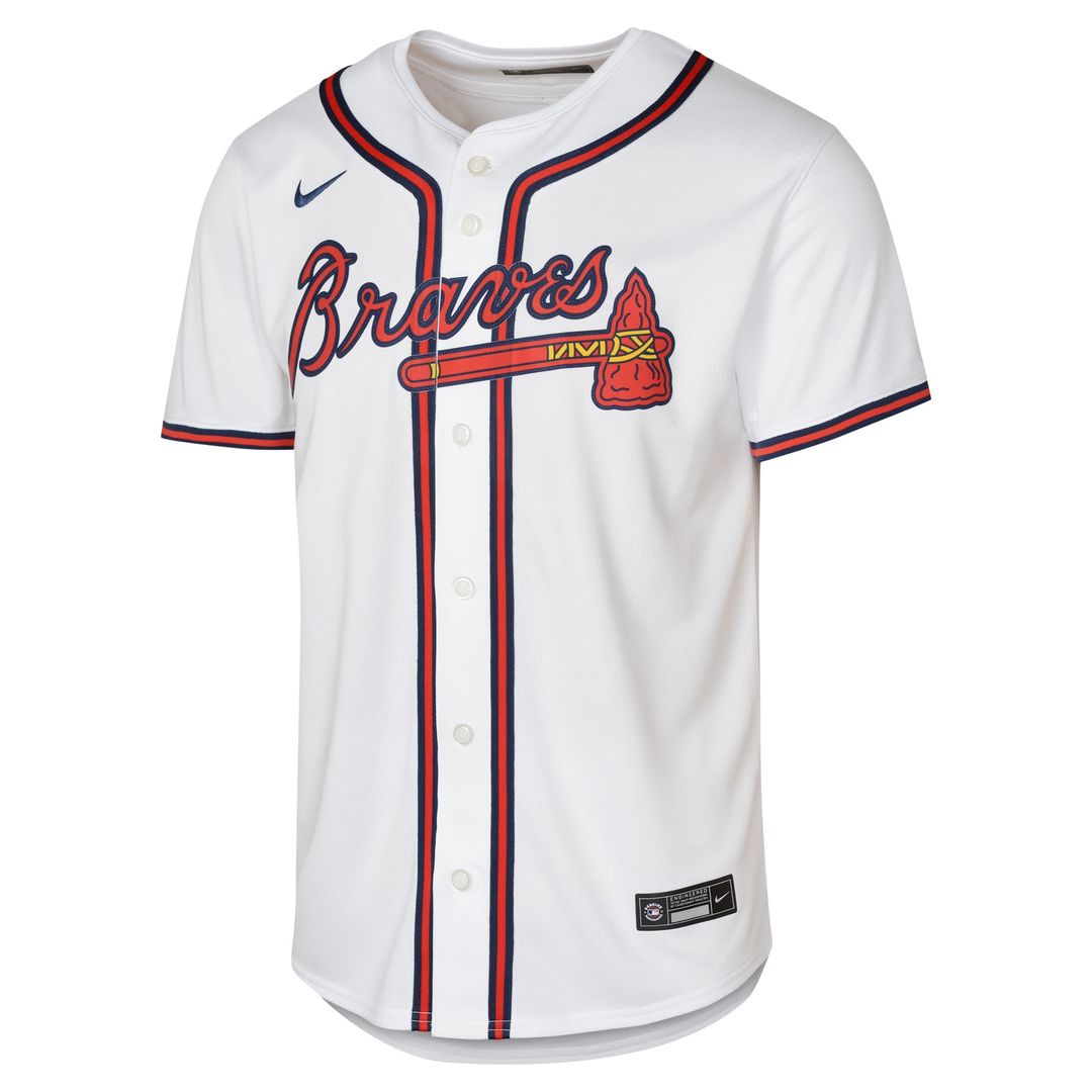 Ronald Acuña Jr. Atlanta Braves Youth Home Limited Player Jersey - White