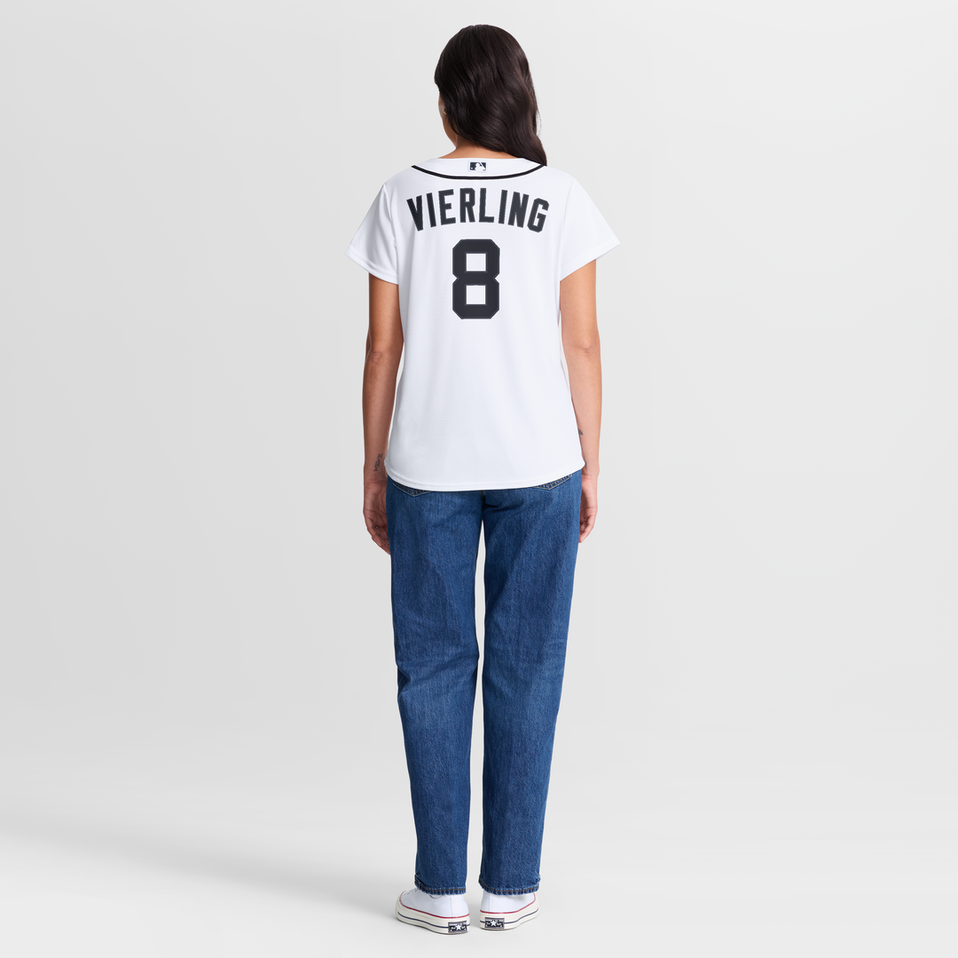 Matt Vierling Detroit Tigers Women's Home Replica Jersey - White