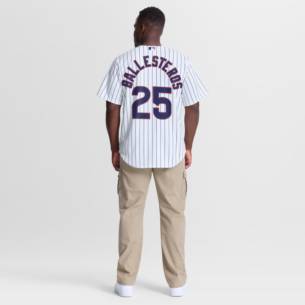 Moisés Ballesteros Chicago Cubs Home Replica Jersey - White
