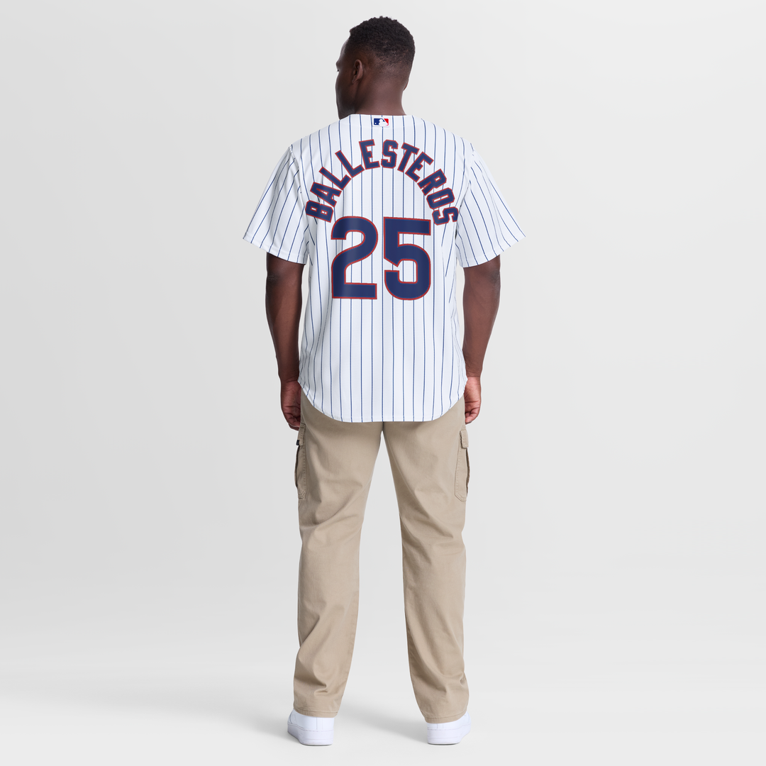 Moisés Ballesteros Chicago Cubs Home Replica Jersey - White