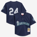 Ken Griffey Jr. Seattle Mariners Preschool Cooperstown Collection Mesh Batting Practice Jersey - Navy