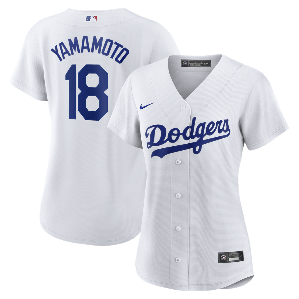Yoshinobu Yamamoto Los Angeles Dodgers Women's Replica Jersey - White