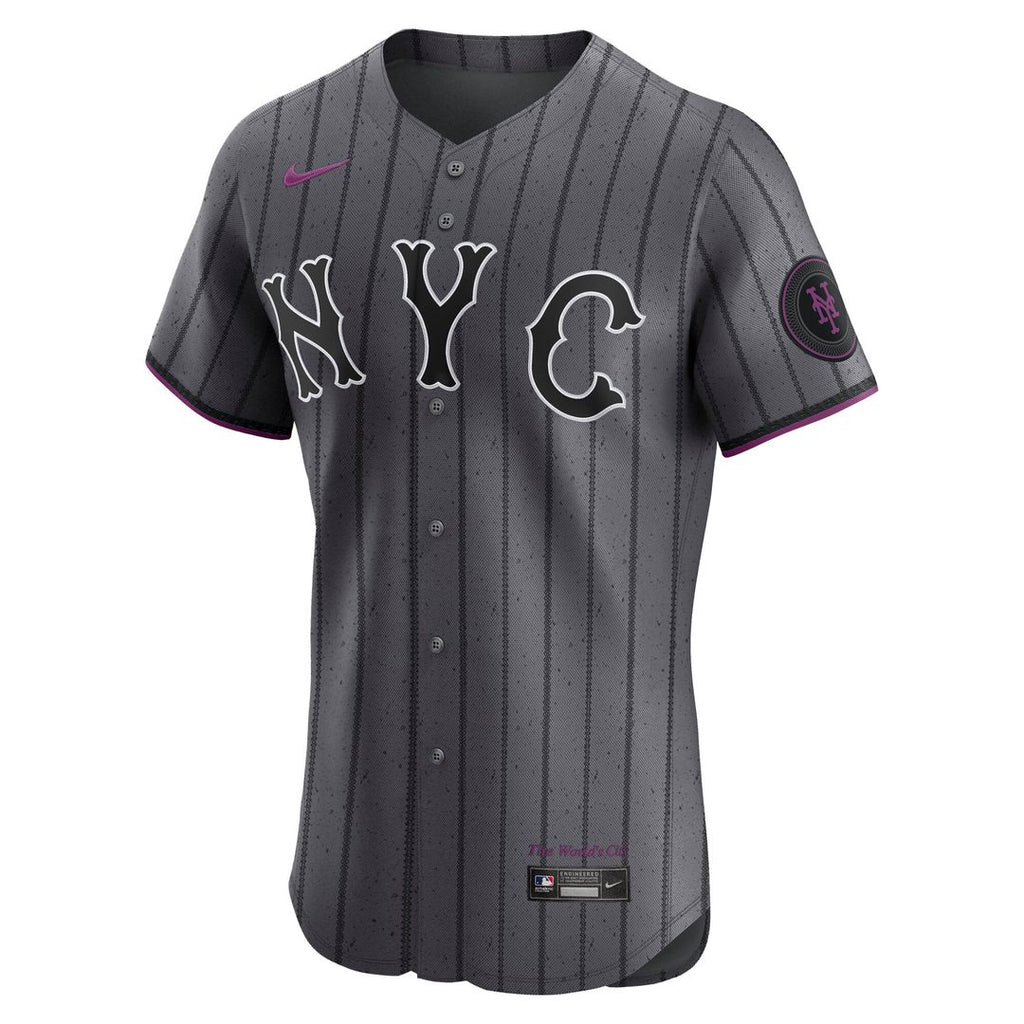 Juan Soto New York Mets City Connect Elite Jersey - Gray
