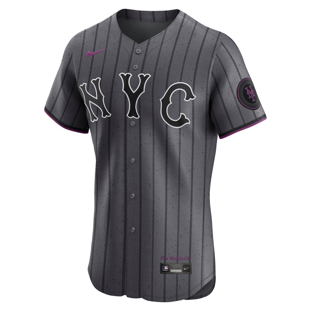 Juan Soto New York Mets City Connect Elite Jersey - Gray