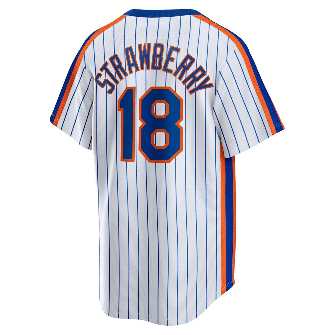 Darryl Strawberry New York Mets Home Cooperstown Collection Player Jersey - White