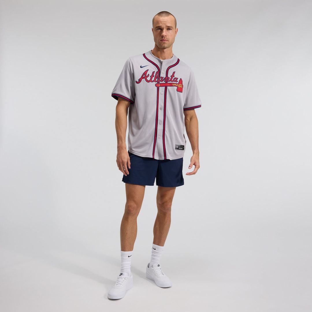 Ozzie Albies Atlanta Braves Road Limited Player Jersey - Gray
