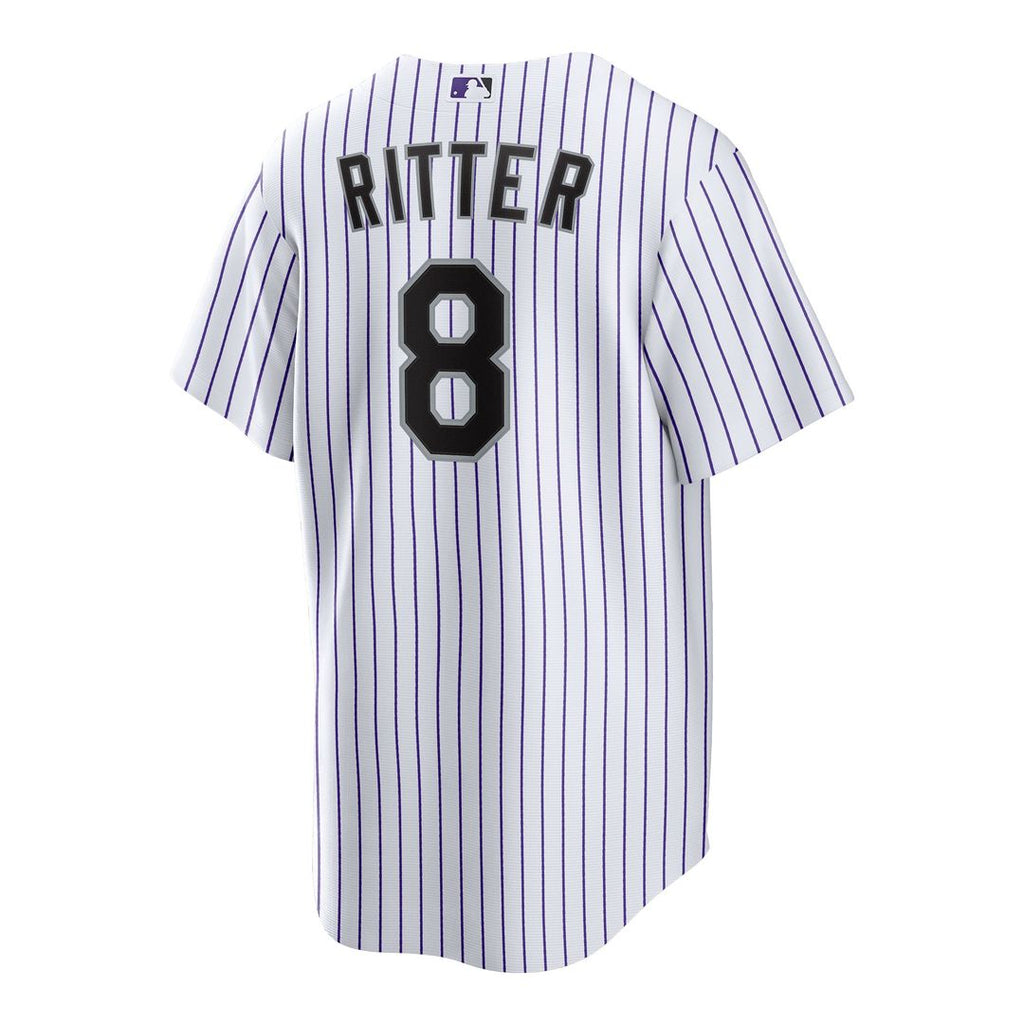 Ryan Ritter Colorado Rockies Home Replica Jersey - White