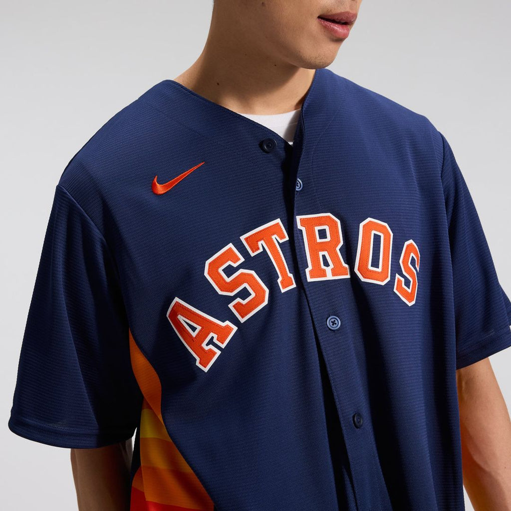 Jose Altuve Houston Astros Alternate 2 Replica Jersey - Navy