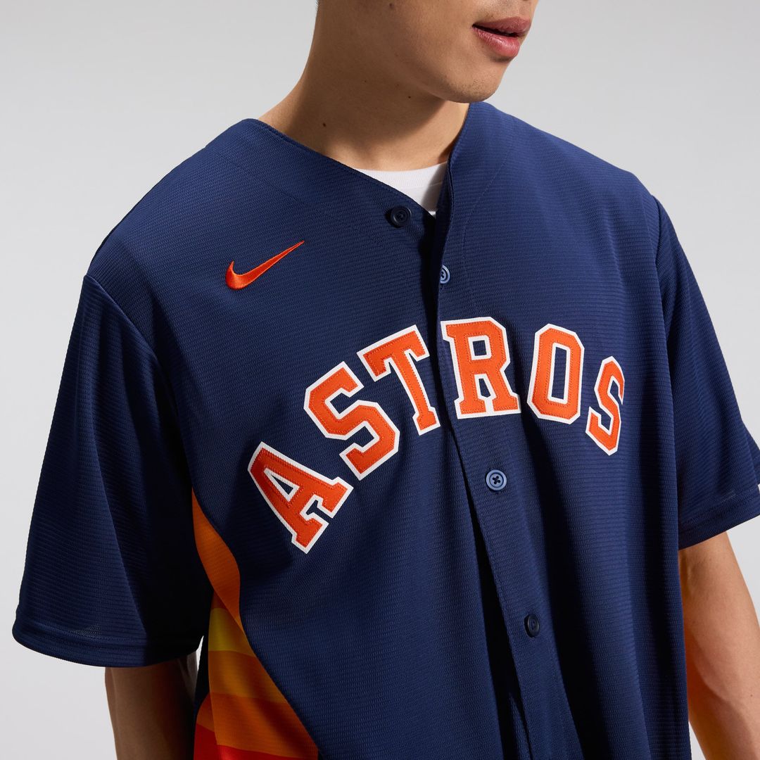 Jose Altuve Houston Astros Alternate 2 Replica Jersey - Navy