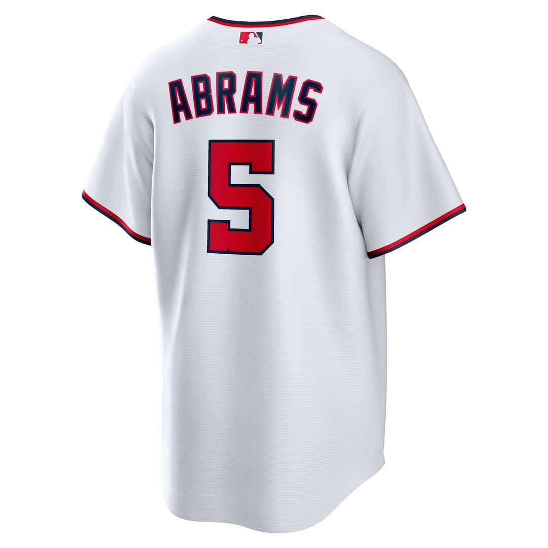 CJ Abrams Washington Nationals Youth Home Replica Player Jersey - White