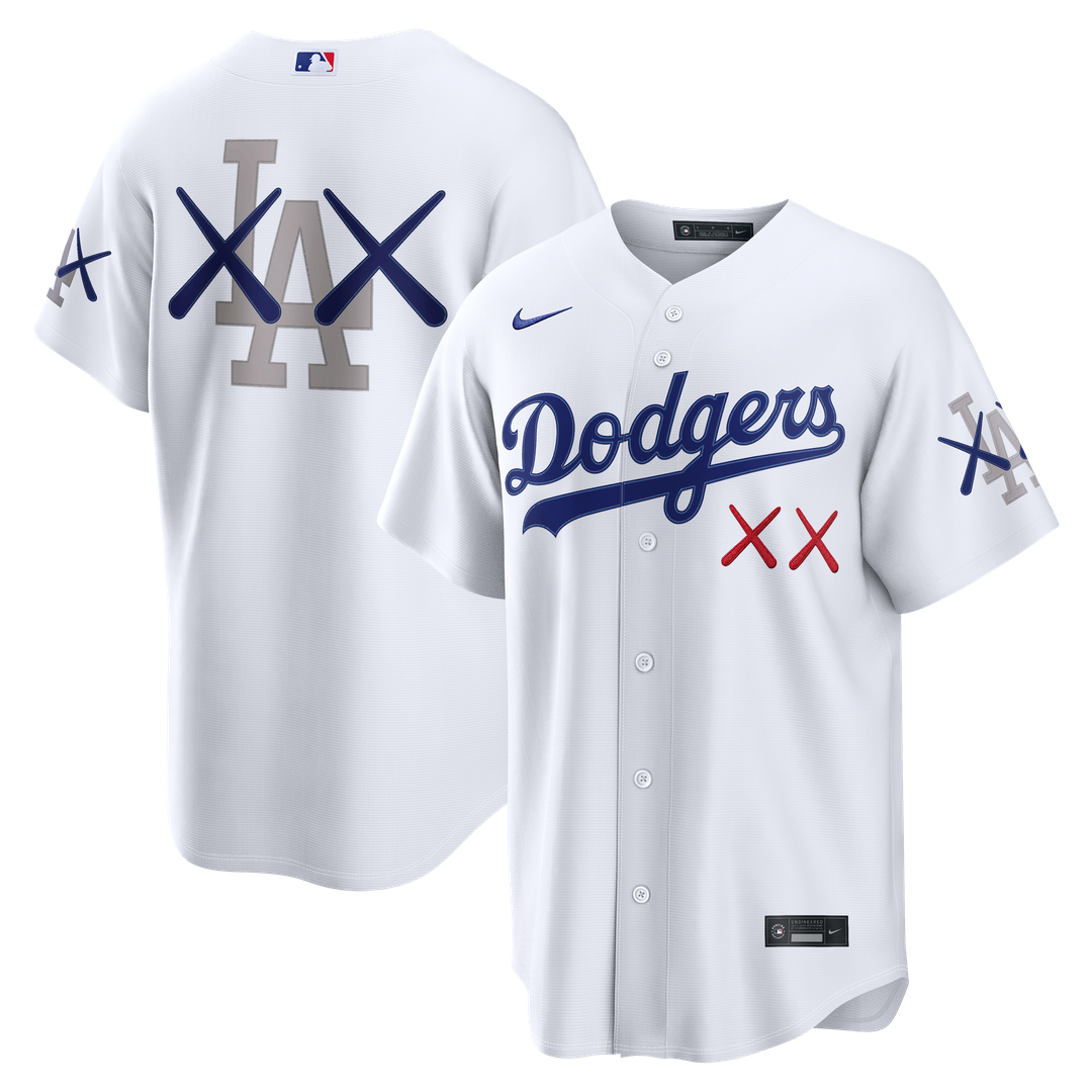 Los Angeles Dodgers x KAWS Stadium Jersey - White