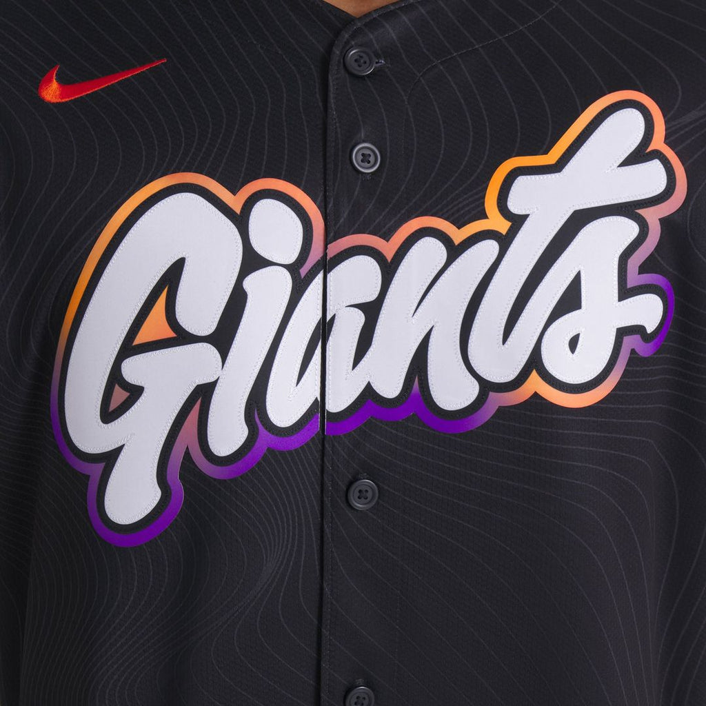 San Francisco Giants 2025 City Connect Limited Jersey - Anthracite