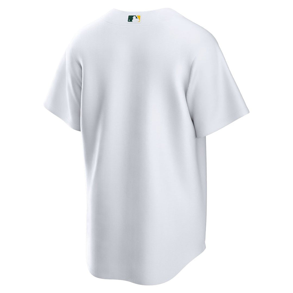 Athletics Home Blank Replica Jersey - White