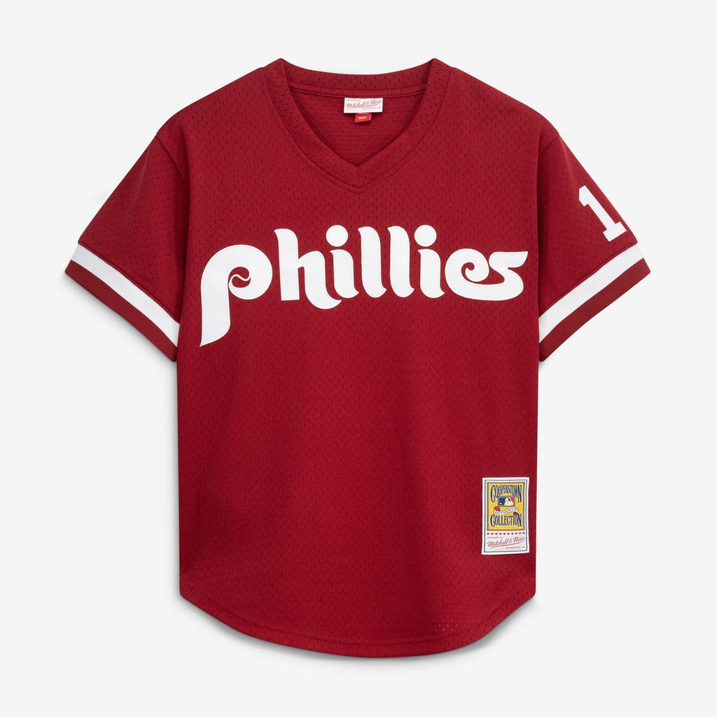 Darren Daulton Philadelphia Phillies Authentic Batting Practice Jersey - Scarlet