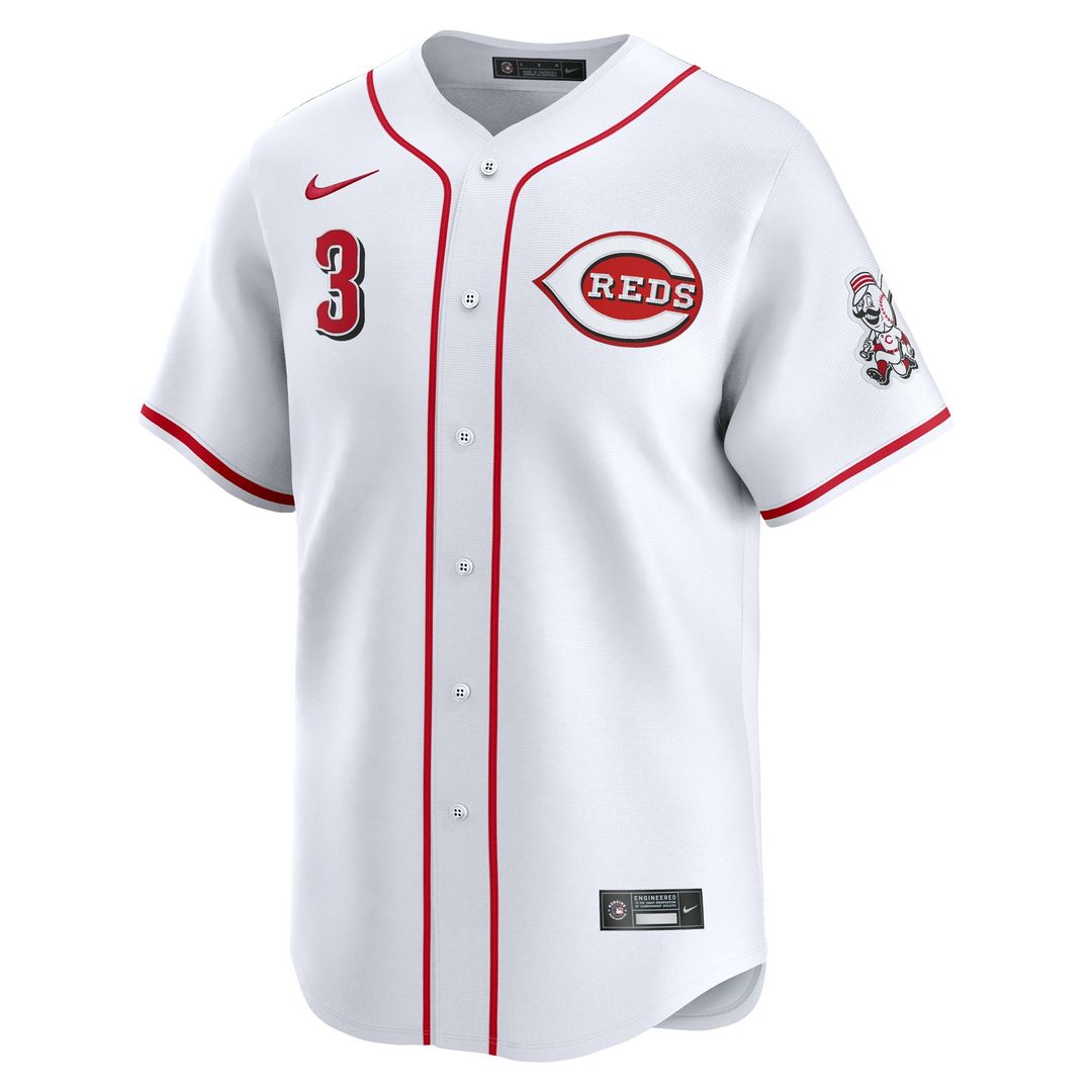 Ke'Bryan Hayes Cincinnati Reds Home Limited Player Jersey - White