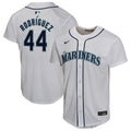 Julio Rodríguez Seattle Mariners Youth Home Game Player Jersey - White