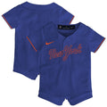 New York Mets Newborn & Infant Alternate Replica Romper Jersey - Royal