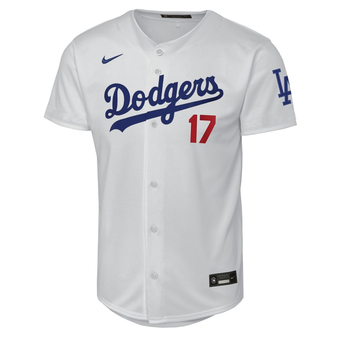 Shohei Ohtani Los Angeles Dodgers Youth Home Stadium Jersey - White