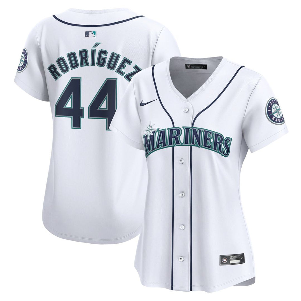 Julio Rodríguez Seattle Mariners Women's Home Limited Player Jersey - White