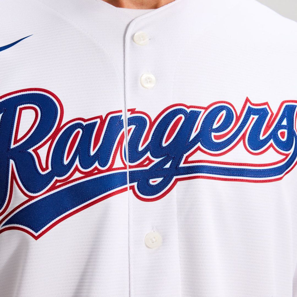Texas Rangers Home Replica Team Jersey - White