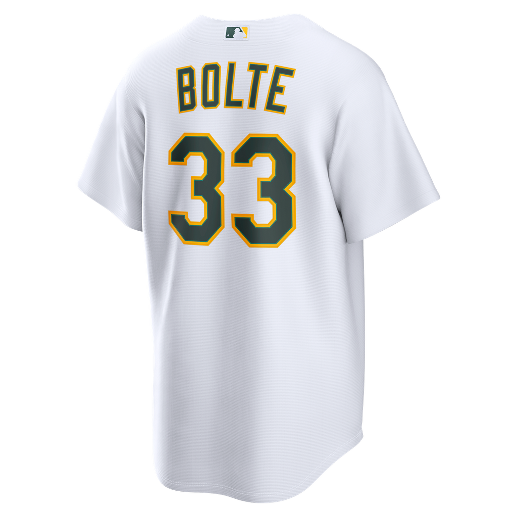 Henry Bolte Athletics Home Replica Jersey - White