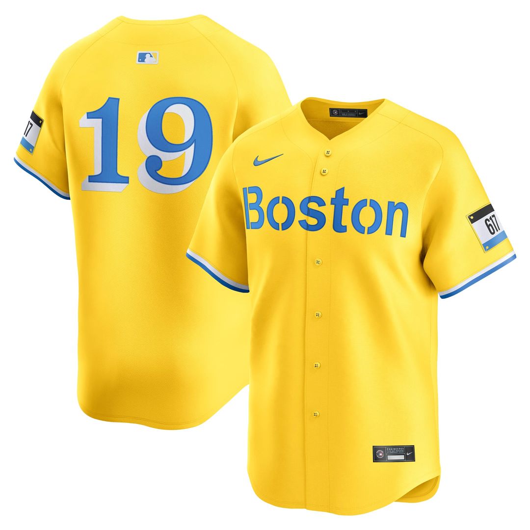 Roman Anthony Boston Red Sox City Connect Limited Jersey - Gold