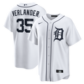 Justin Verlander Detroit Tigers Home Replica Jersey - White