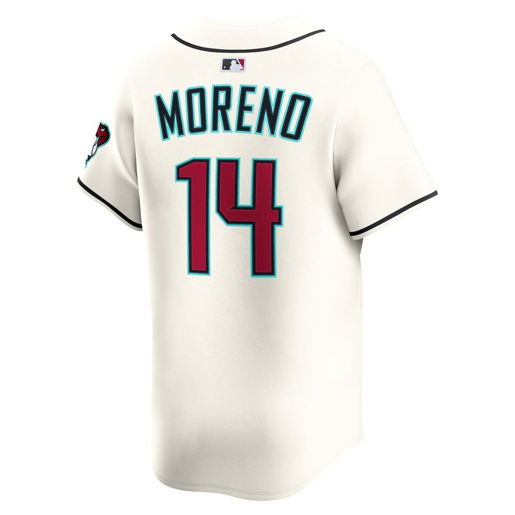 Gabriel Moreno Arizona Diamondbacks Home Limited Player Jersey - Cream