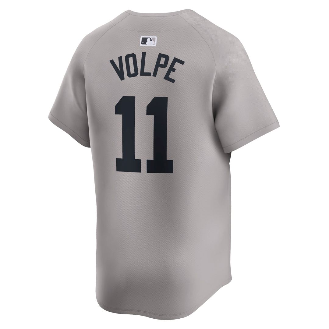 Anthony Volpe New York Yankees Away Limited Player Jersey - Gray