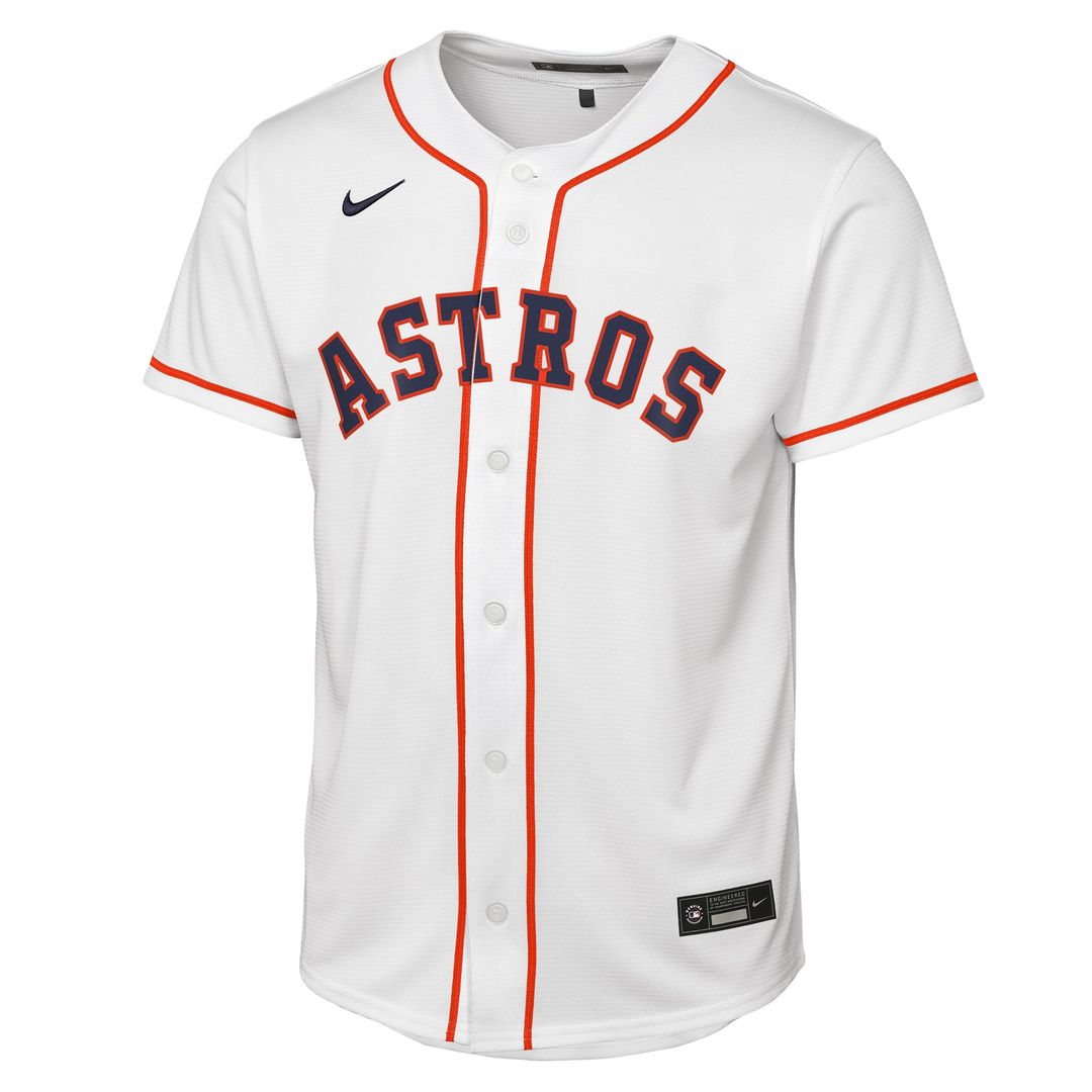 Jose Altuve Houston Astros Youth Home Replica Jersey - White