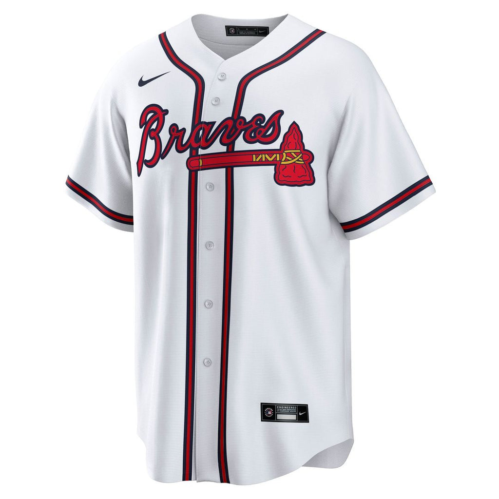 Austin Riley Atlanta Braves Home Replica Player Jersey - White