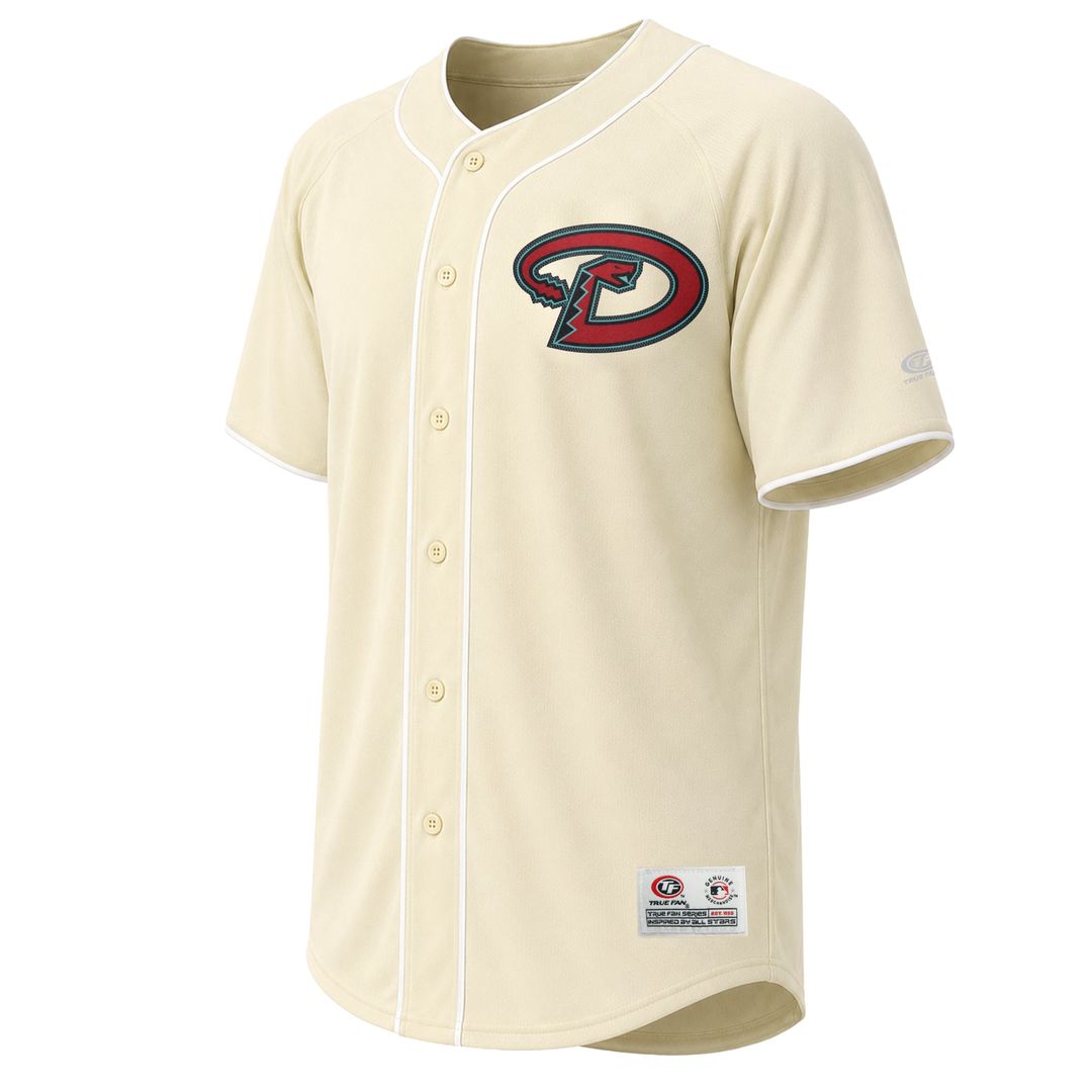 Arizona Diamondbacks Stitches Fashion Jersey - Cream