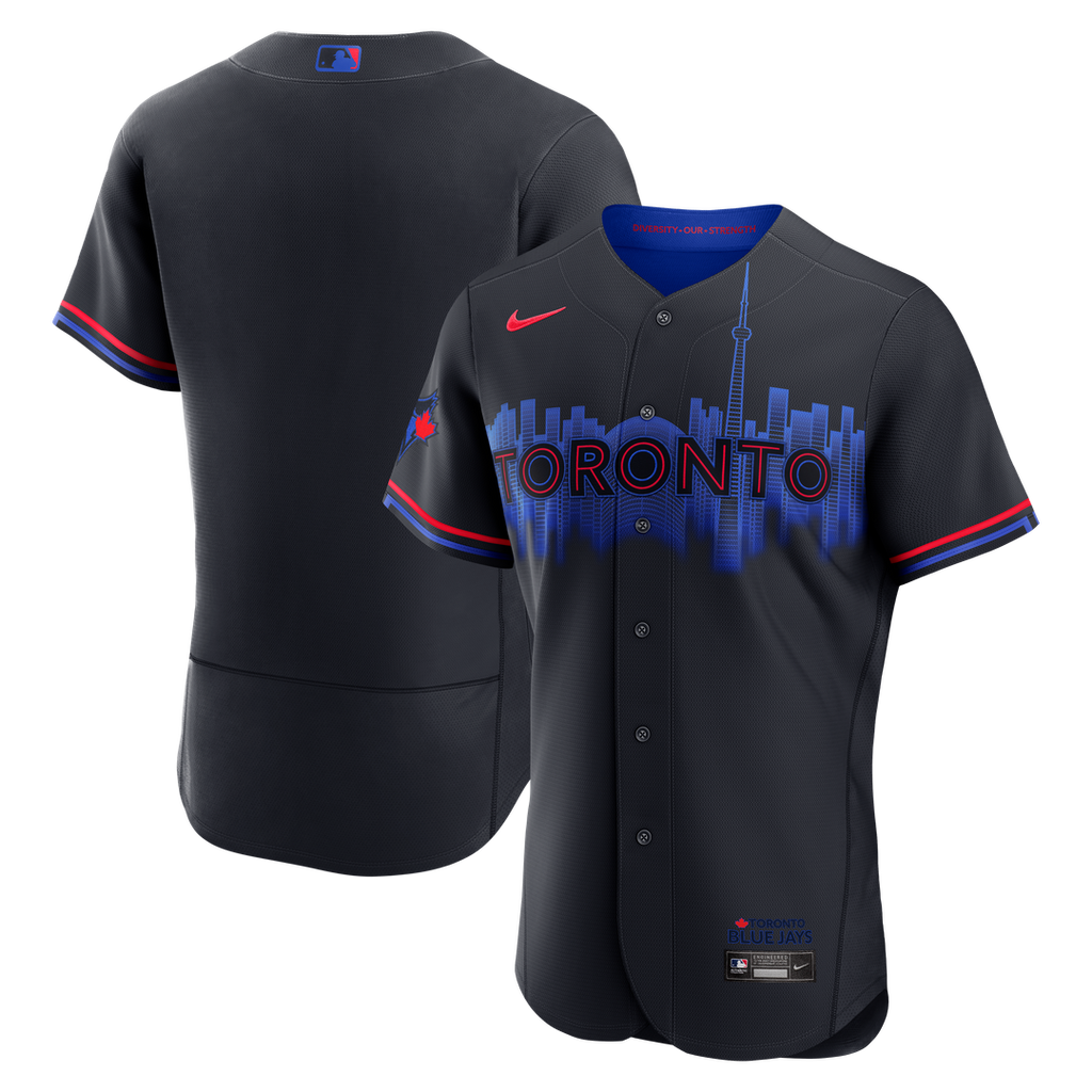 Toronto Blue Jays City Connect Authentic Jersey - Navy