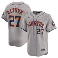 Jose Altuve Houston Astros Road Limited Player Jersey - Gray
