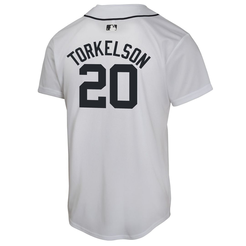 Spencer Torkelson Detroit Tigers Youth Home Game Player Jersey - White
