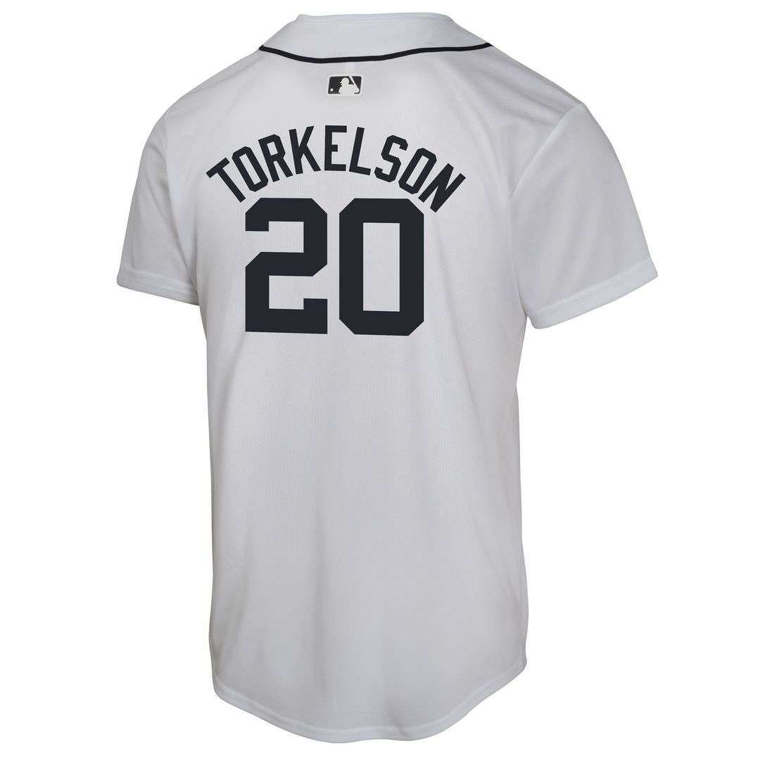 Spencer Torkelson Detroit Tigers Youth Home Game Player Jersey - White