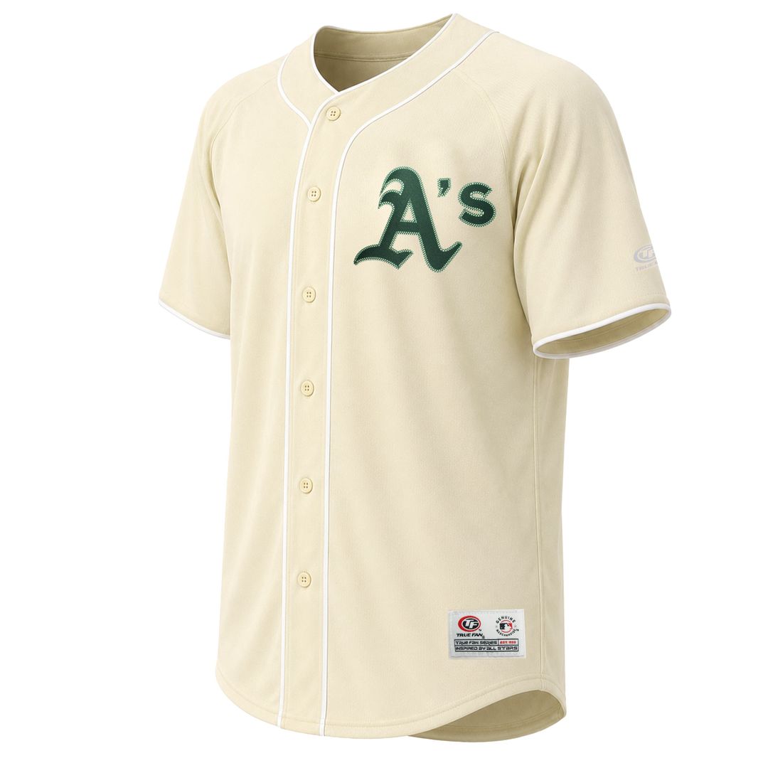 Athletics Stitches Fashion Jersey - Cream