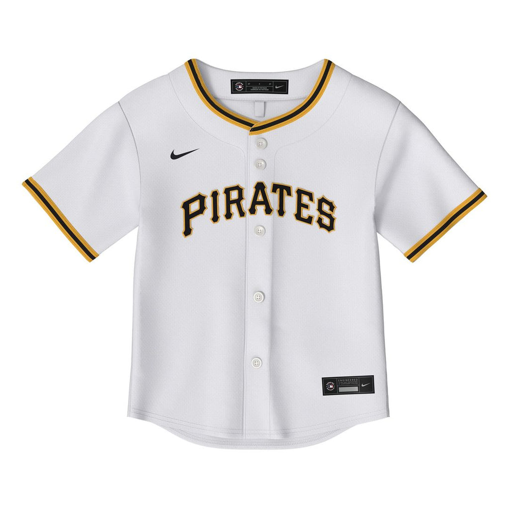Paul Skenes Pittsburgh Pirates Toddler Home Replica 2.0 Player Jersey - White