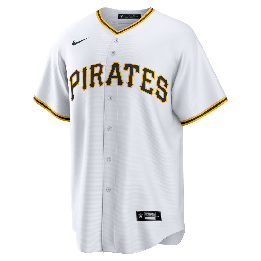 Pittsburgh Pirates Home Replica Team Jersey - White