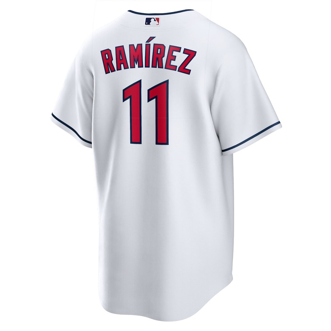 José Ramírez Cleveland Guardians Replica Player Jersey - White