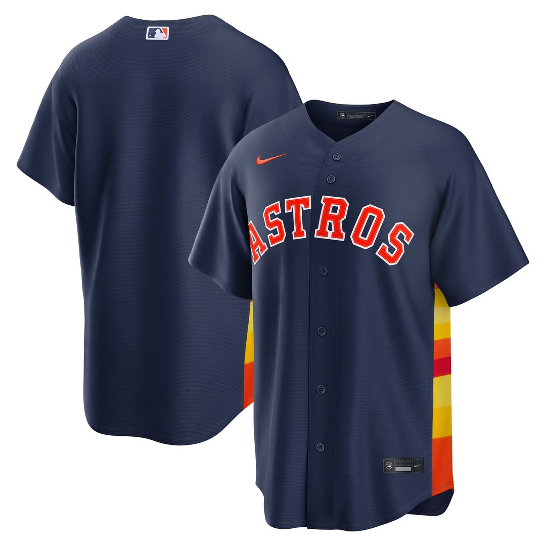 Houston Astros Alternate Replica Jersey - Navy