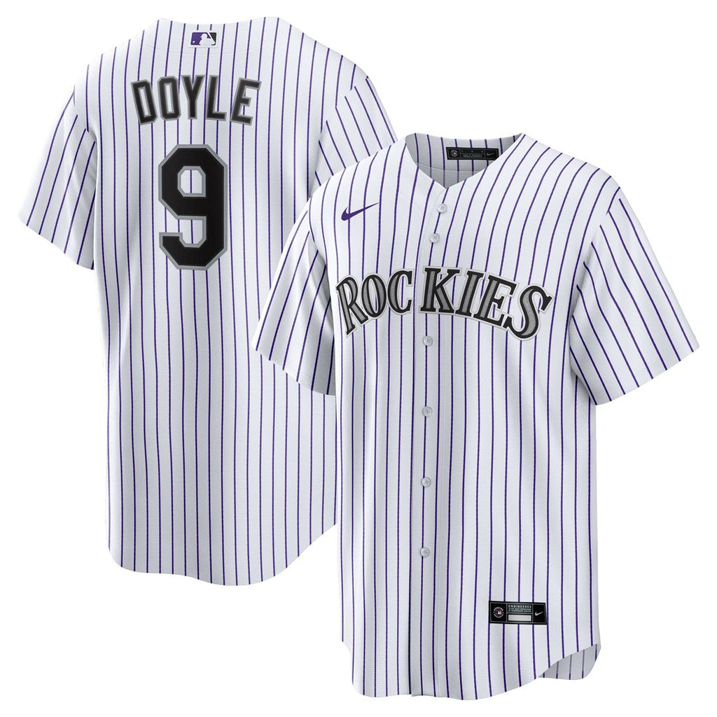 Brenton Doyle Colorado Rockies Home Replica Jersey - White