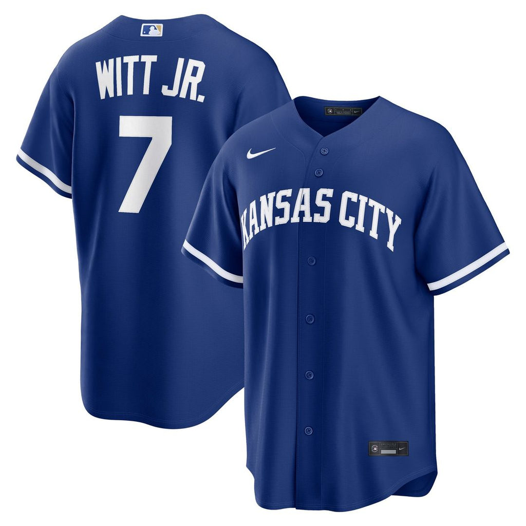 Bobby Witt Jr. Kansas City Royals Alternate Replica Jersey - Royal