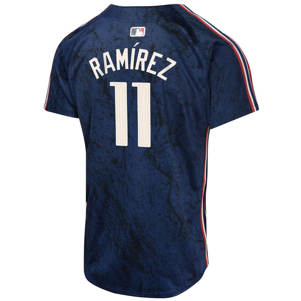 Jose Ramirez Cleveland Guardians Youth 2024 City Connect Limited Jersey - Navy