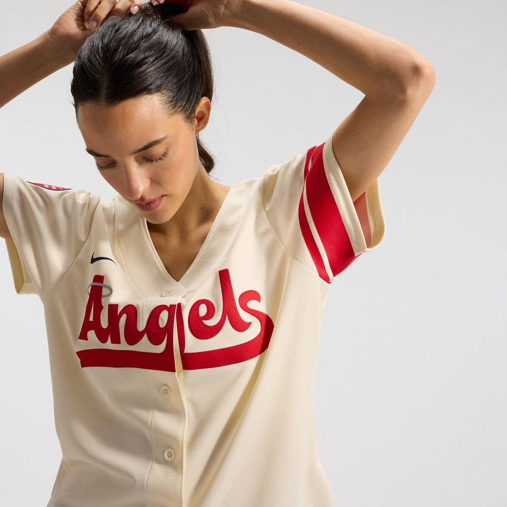 Anthony Rendon Los Angeles Angels Women's City Connect Replica Player Jersey - Cream