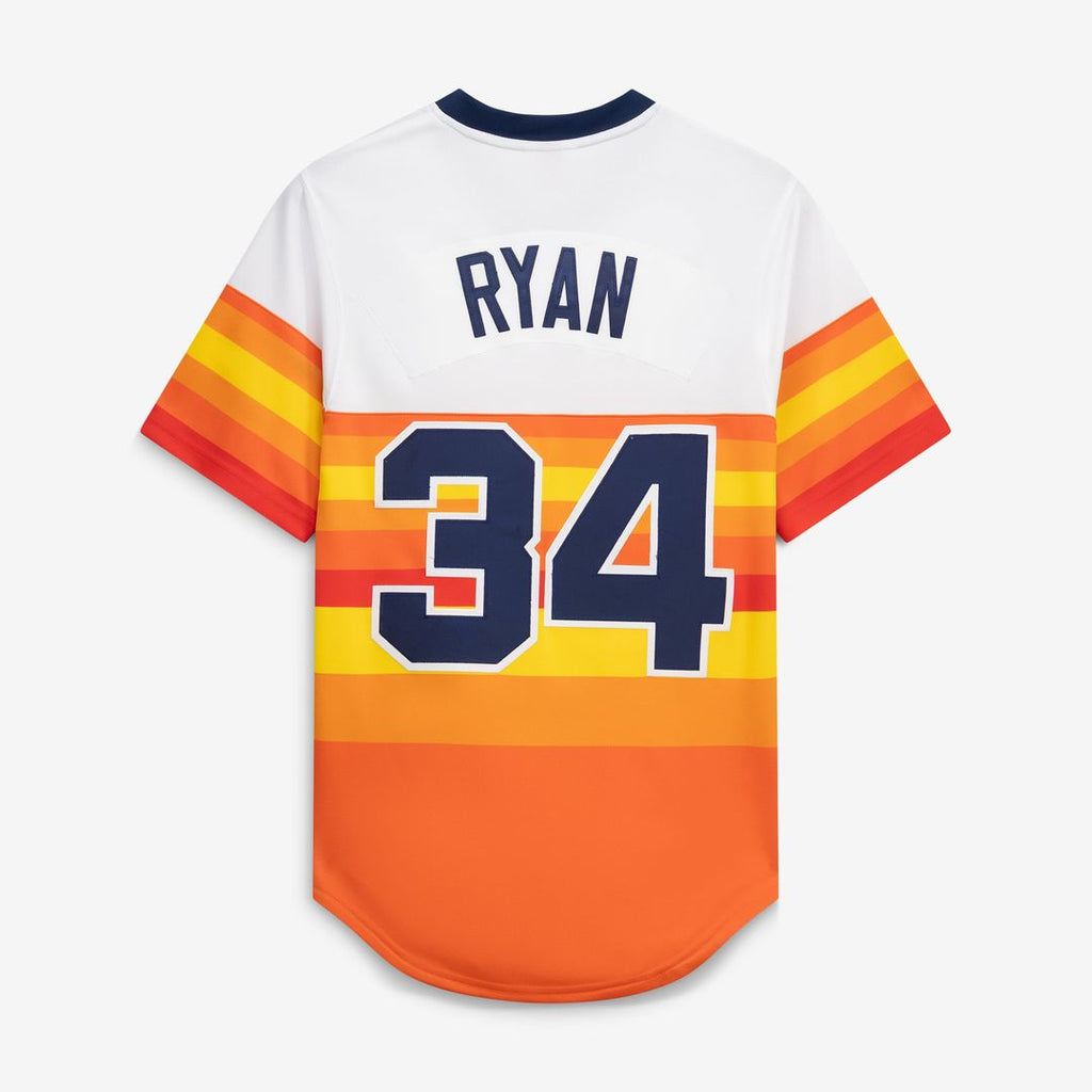 Nolan Ryan Houston Astros Throwback Authentic Jersey - White